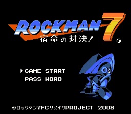 rockman 7 menu